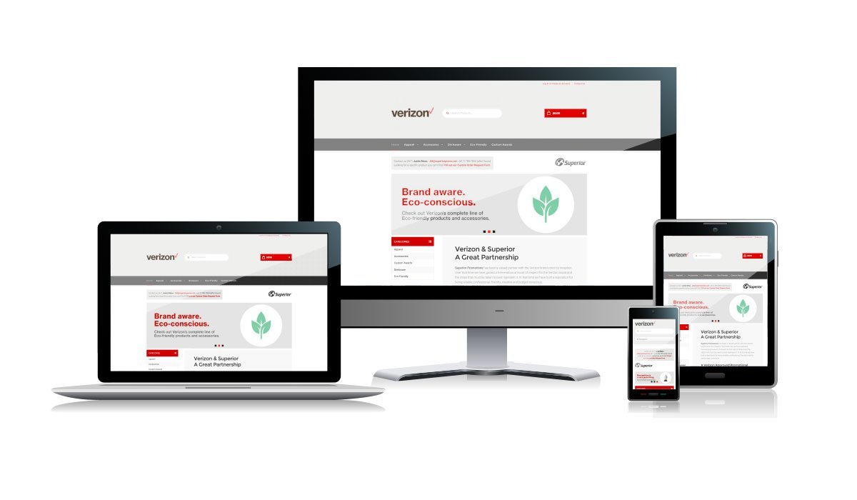 Verizon Web Store | Responsive Website Design