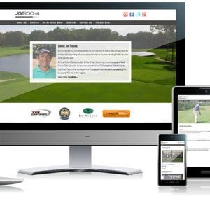 Joe Rocha Golf | Responsive Website Design