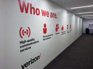 Verizon | Who We Are | Large Format Print | Medford, MA