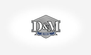 D&M Civil | Logo Design | Medford, MA | Boston, MA