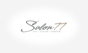 Salon77 | Logo Design | Medford, MA | Boston, MA