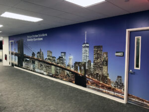 Brooklyn Bridge Wall Mural | Large Format Printing | Medford, Boston, MA