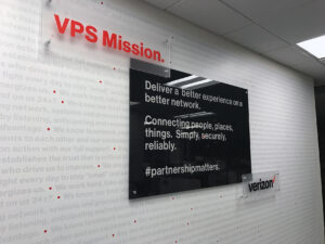 VPS Mission - Standoff Signage | Large Format & Display | Medford, MA | Boston, MA