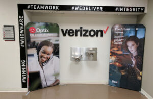Verizon Banner Stands | Digital Printing | Boston, Medford
