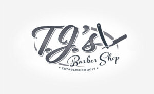 TJ.s Barber Shop Logo | Logo Design | Medford, MA