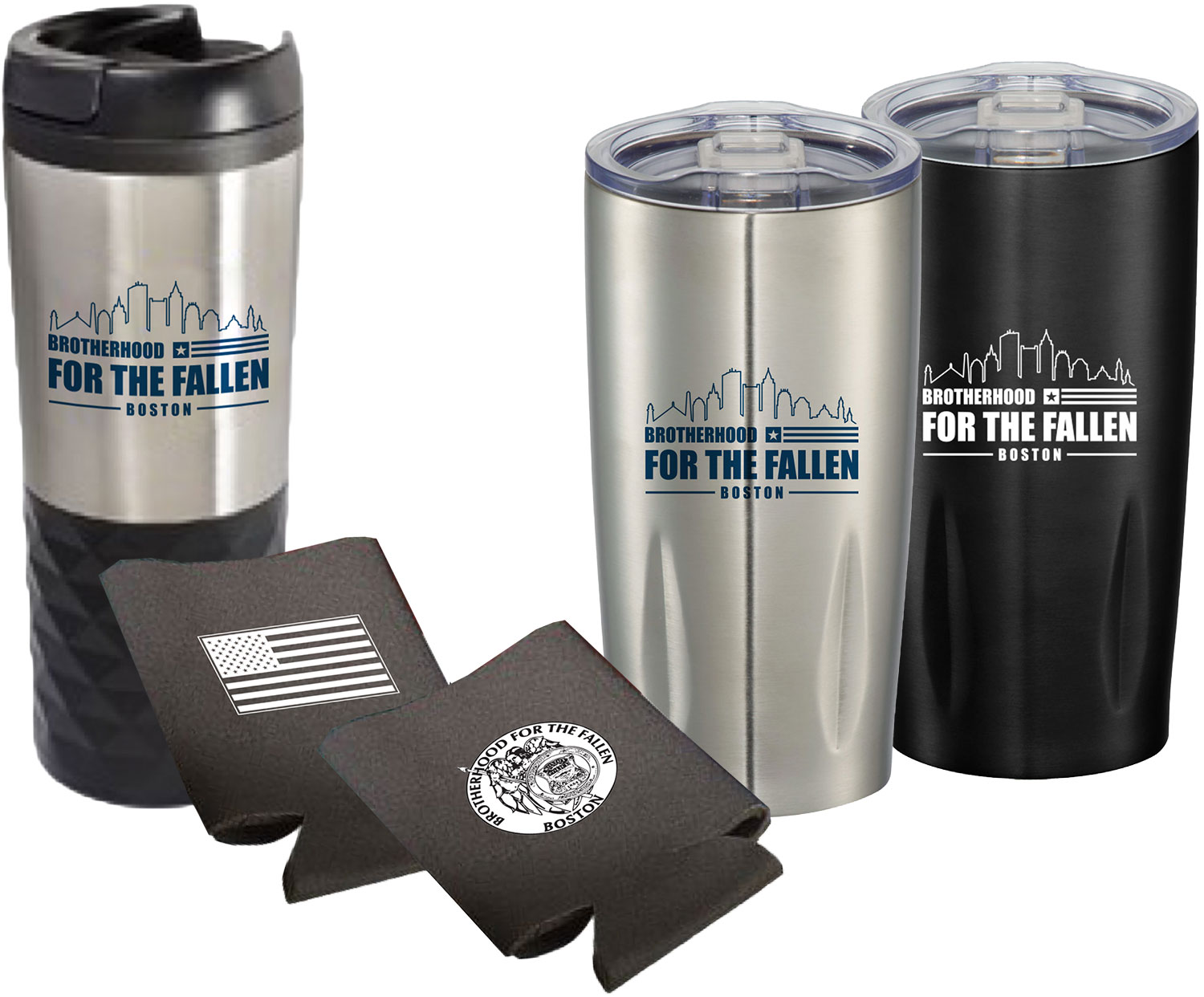 Brotherhood For The Fallen | Promotional Items | Custom Drinkwear | Branding