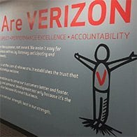 Verizon Wall Graphics | Superior Promotions